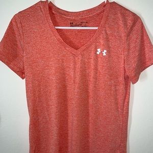 Coral Under Armour T Shirt